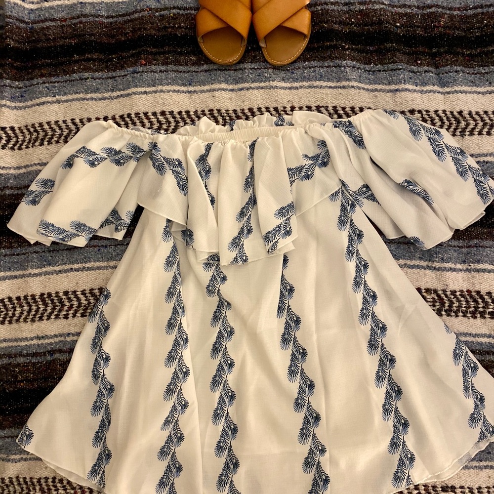 Off the shoulder dress